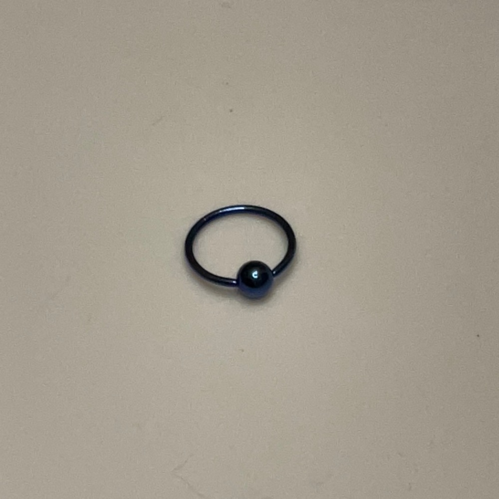 20g Dark Blue Ring